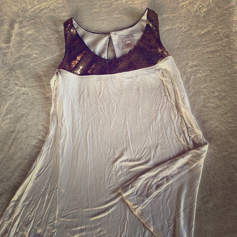 Sparkling Gold Tank Top